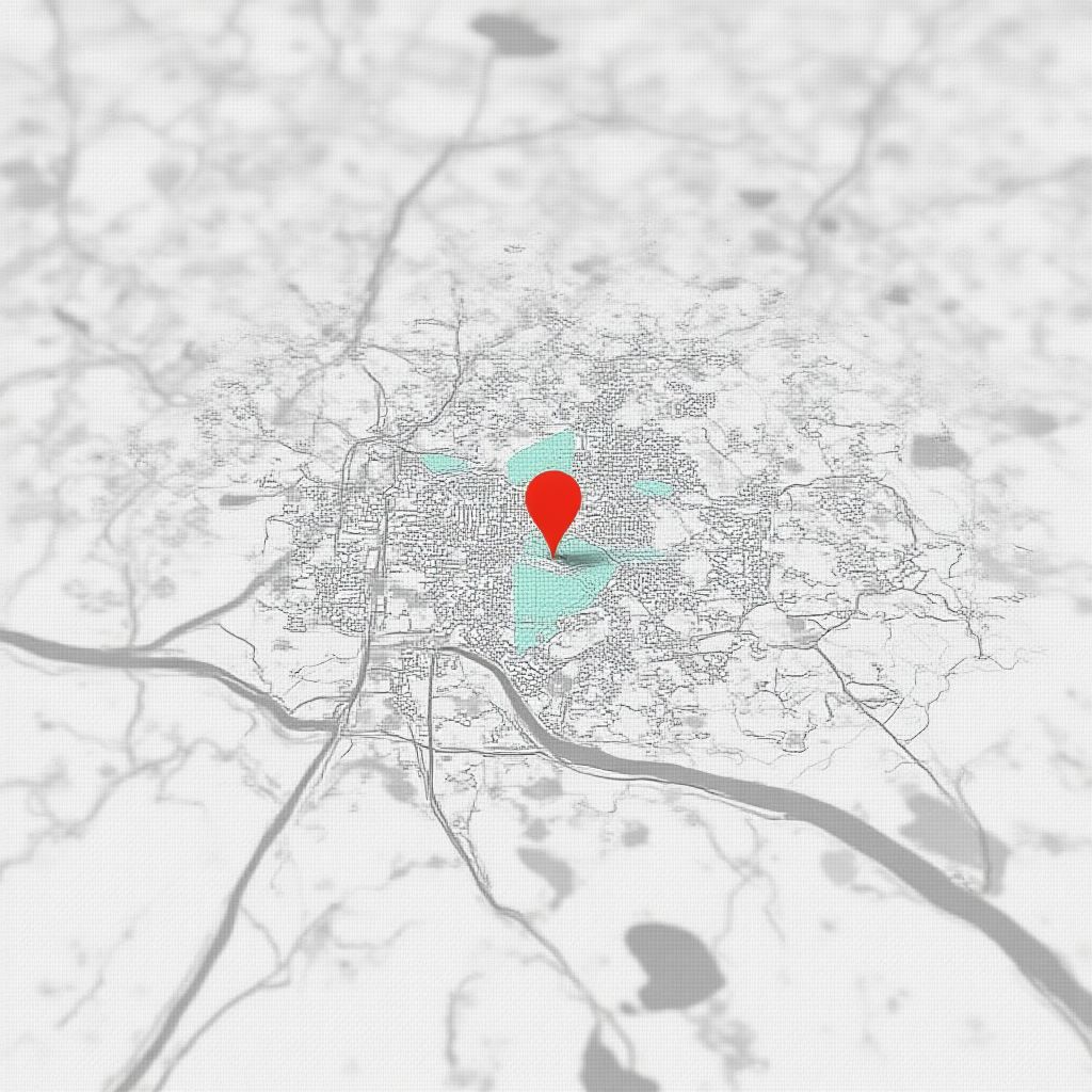 Mapa de ubicación de GRAVITYNEST