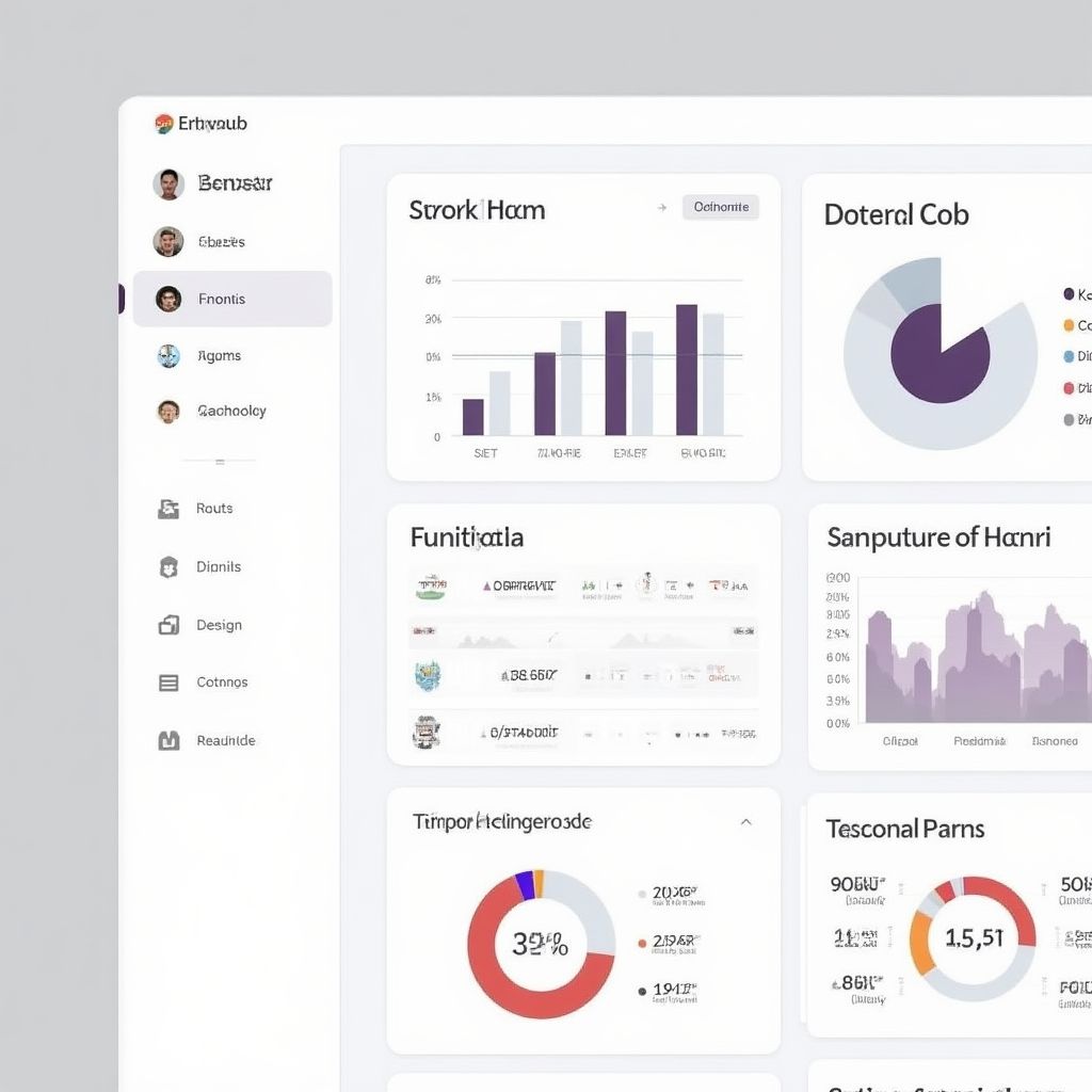 Dashboard de plataforma SaaS